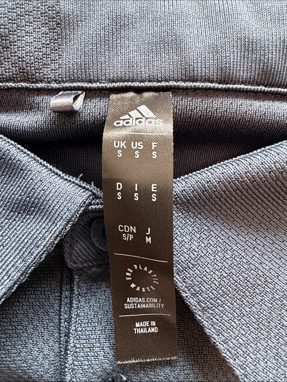 Adidas men’s small blue polo. - Picture 4 of 4